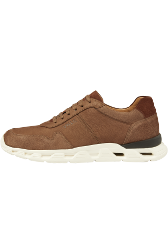 Cognac combi Orlando sneaker