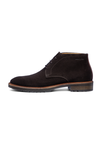 Donker bruin suède Rigi boot