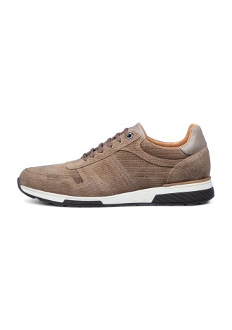 Zand beige suède Positano sneaker