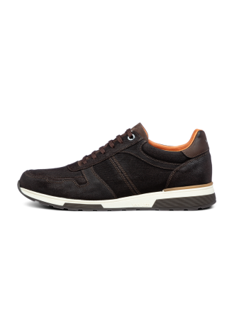 T-moro bruin suède Positano sneaker