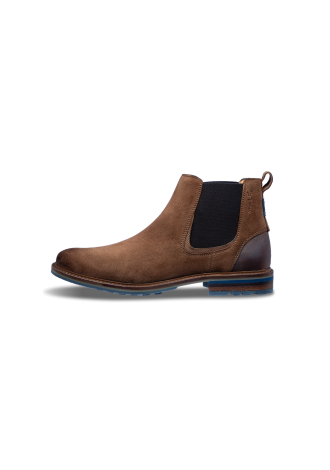Roest Cognac suède Monti chelsea boot