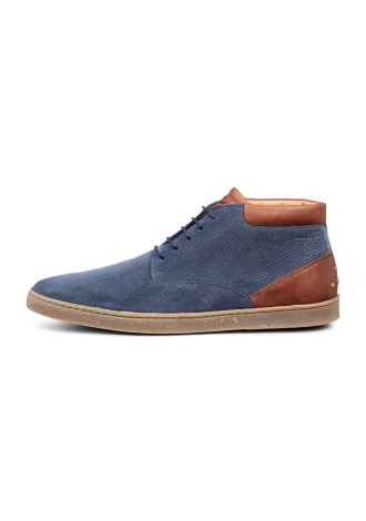 Blauw suède Lugano boot