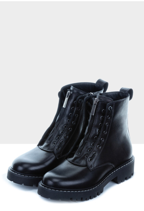 Zwart gladleren Lysa boot
