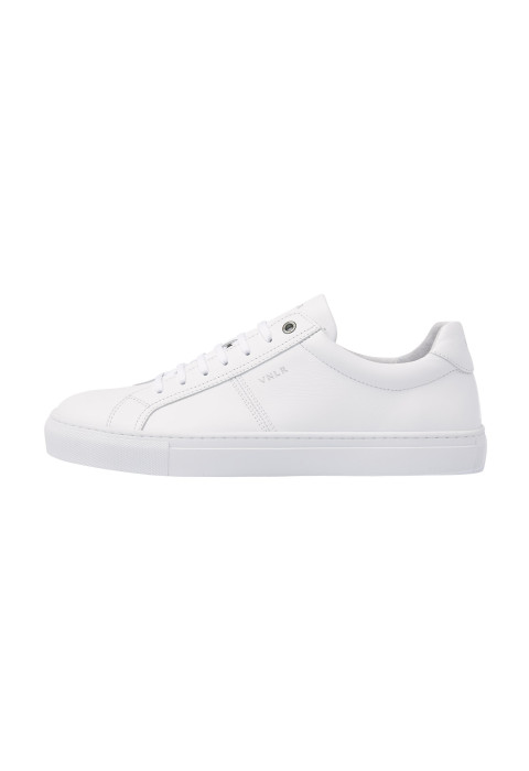 Wit gladleren Novara sneaker