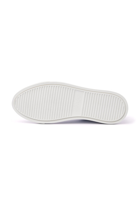 Wit gladleren Carlo sneaker