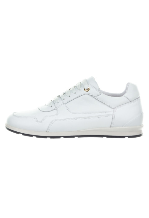 Wit gladleren Davinci sneaker