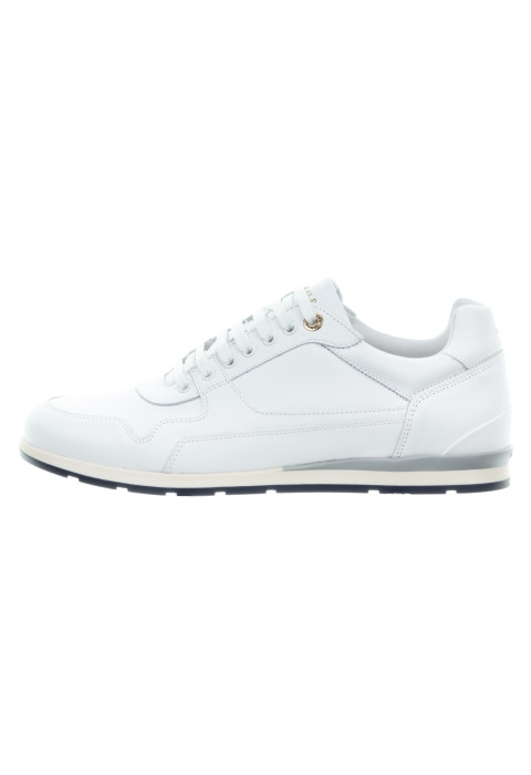 Wit gladleren Davinci sneaker
