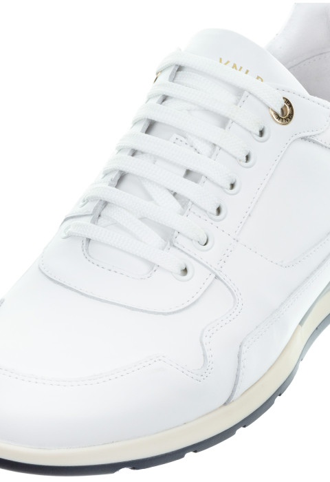 Wit gladleren Davinci sneaker