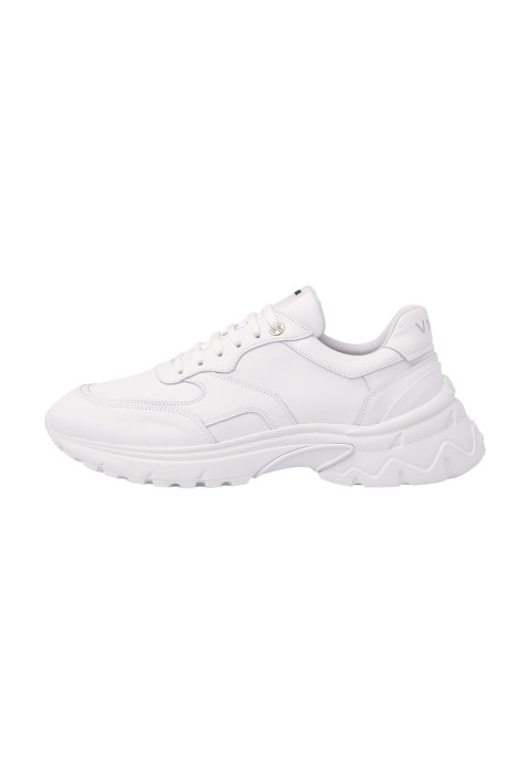 Wit gladleren Lambo sneaker