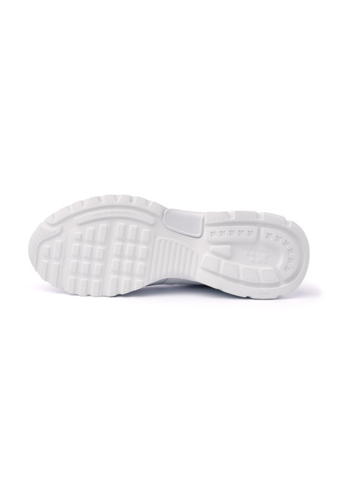Wit gladleren Lambo sneaker