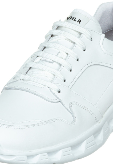 Wit gladleren Ovada sneaker