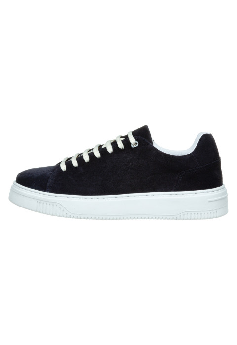 Navy suède Lausanne sneaker