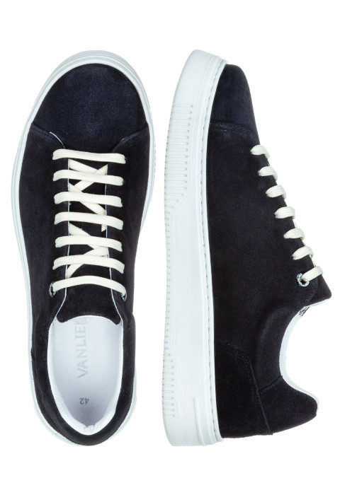 Navy suède Lausanne sneaker