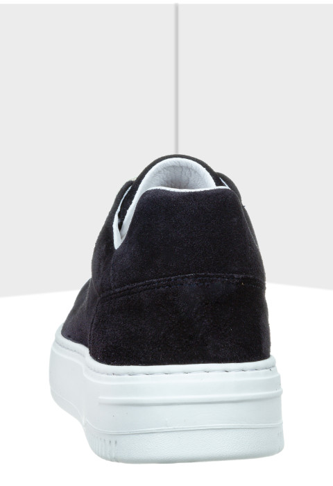 Navy suède Lausanne sneaker