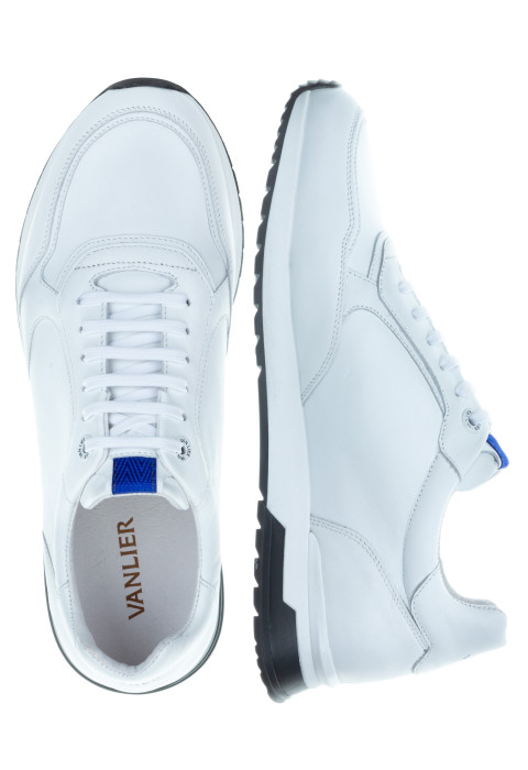 Wit gladleren Torado sneaker