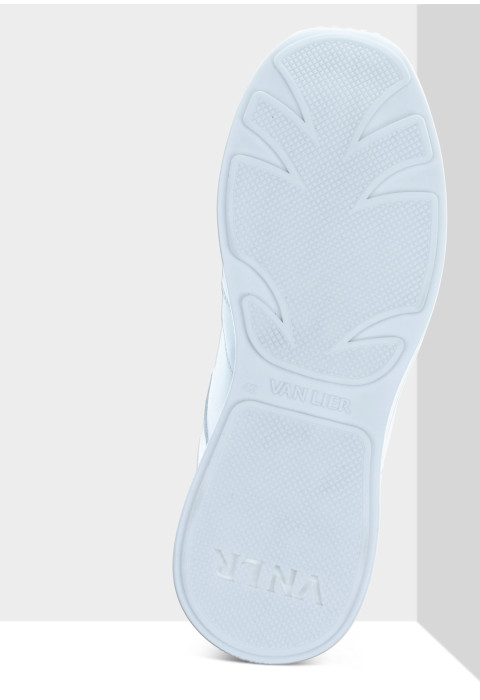Wit gladleren Ferro sneaker