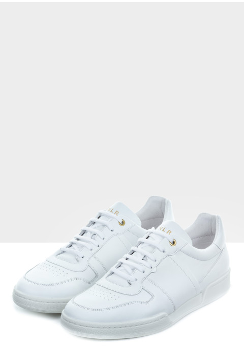 Wit gladleren Treviso sneaker