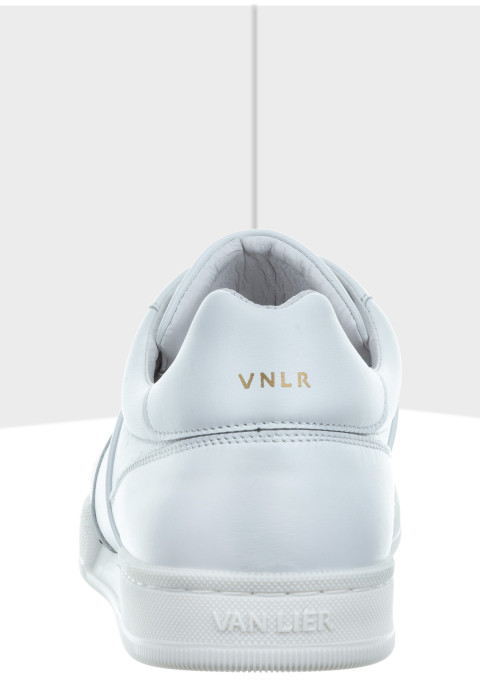 Wit gladleren Treviso sneaker