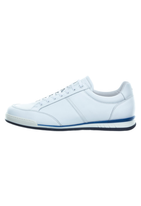 Wit gladleren Magnus sneaker