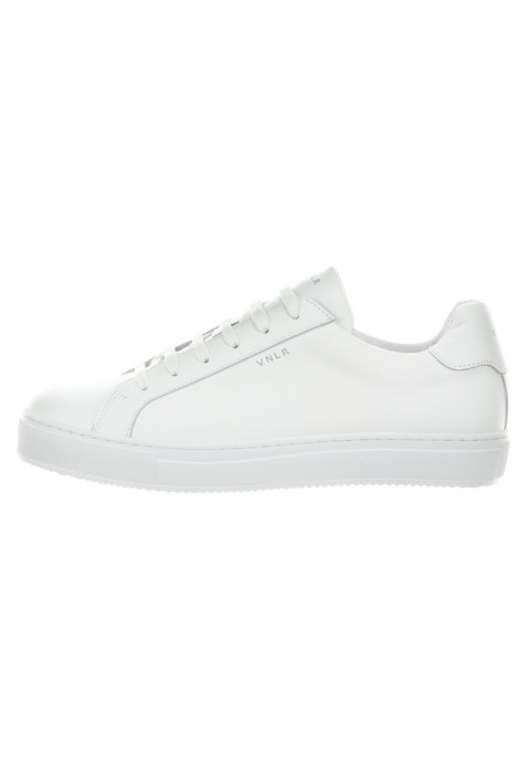 Wit gladleren Maurizio sneaker