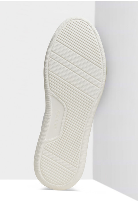 Wit gladleren Vito sneaker