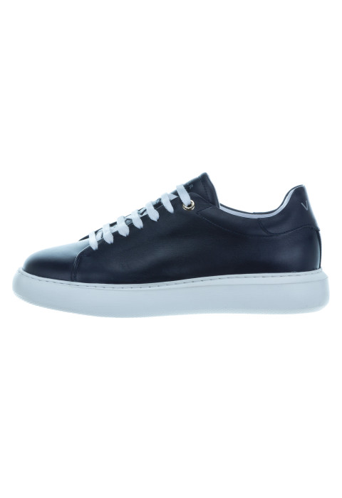 Navy gladleren Vito sneaker