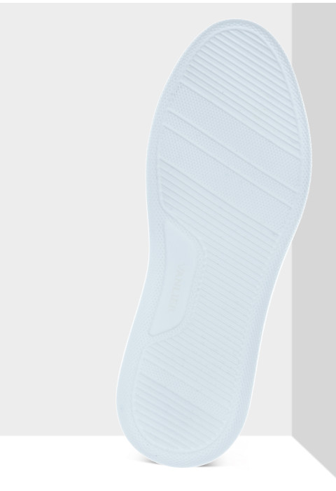 Navy gladleren Vito sneaker