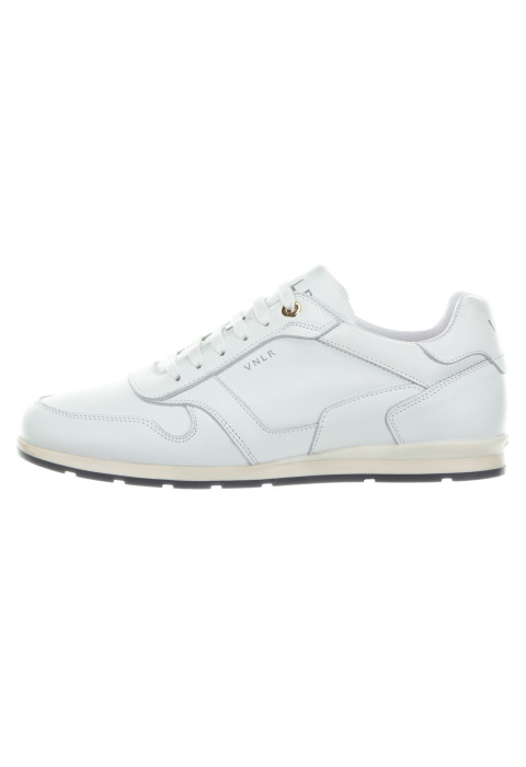 Wit gladleren Davinci sneaker