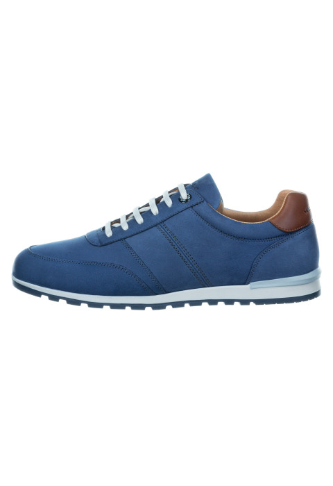 Blauw nubuck Anzano sneaker