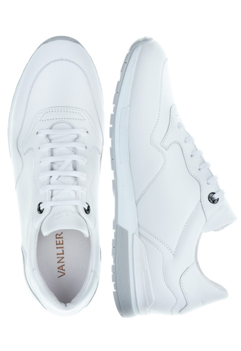 Wit gladleren Chavar sneaker