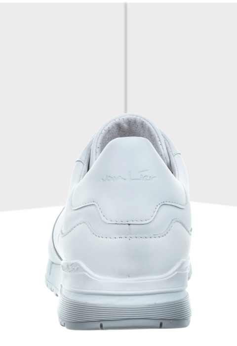 Wit gladleren Chavar sneaker