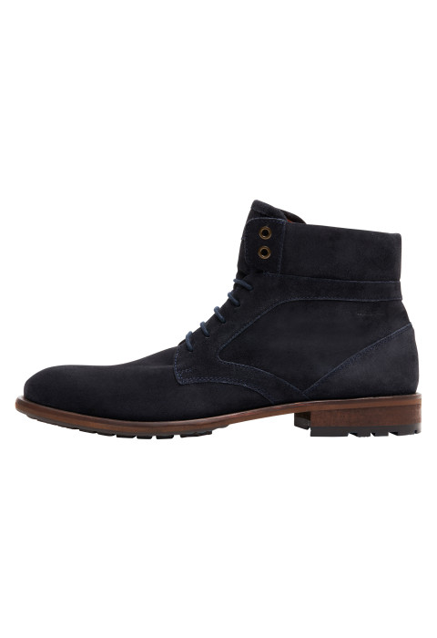 Navy suède Henry boot
