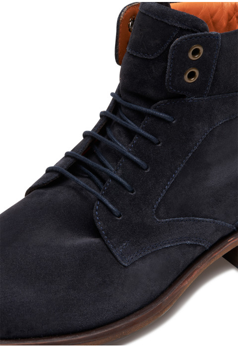Navy suède Henry boot