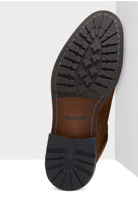 Roest cognac suède Henry boot