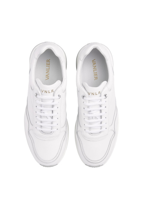 Wit gladleren Ferro sneaker