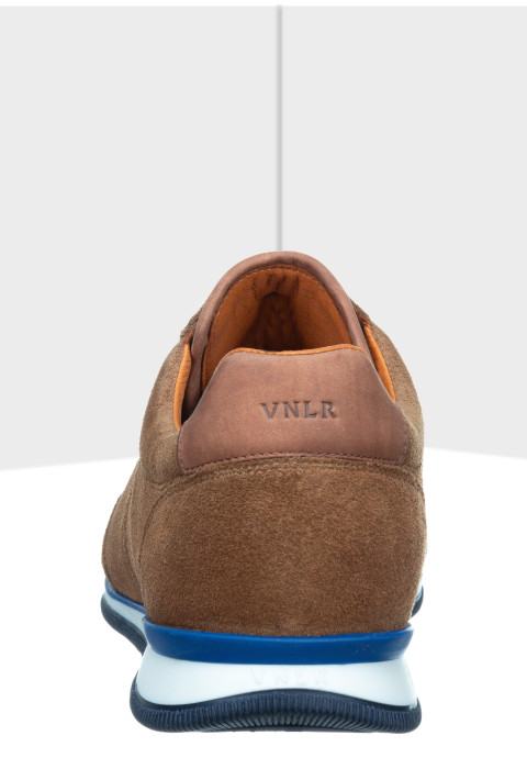 Cognac suède Magnus sneaker