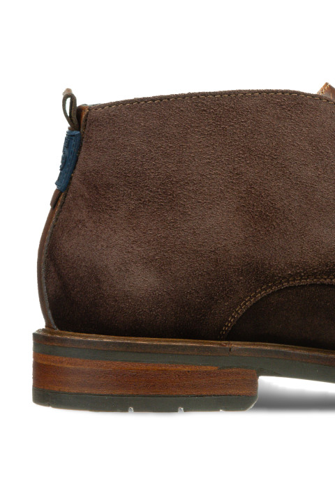 T-moro bruin suède Boston veterschoen