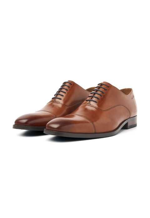 Cognac gladleren Bregenz veterschoen