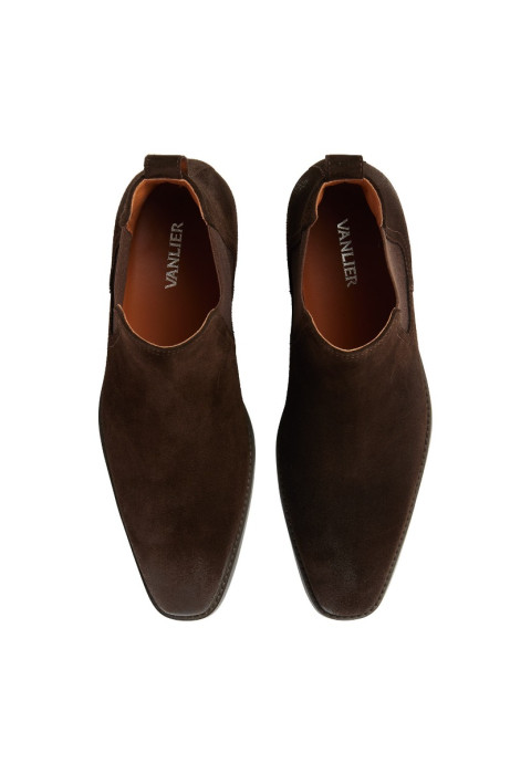 T-moro bruin suède Bregenz chelsea boot