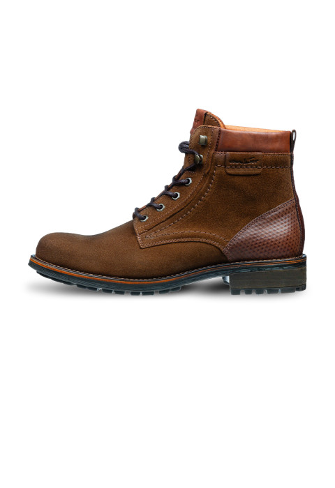 Cognac suède Fritz boot