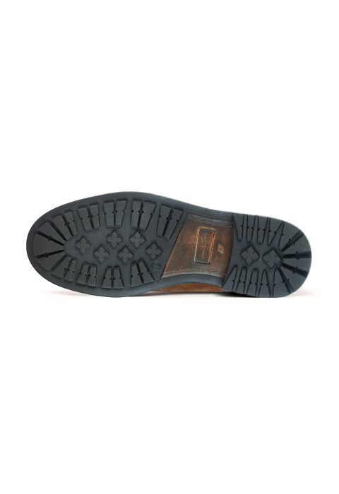 Cognac suède Fritz boot