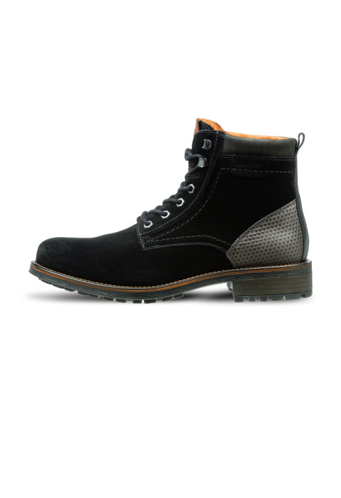 Zwart suède Fritz boot