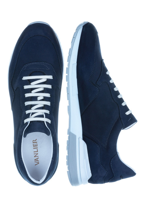 Navy nubuck Chavar sneaker