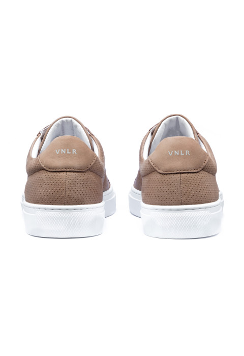 Taupe nubuck Novara sneaker