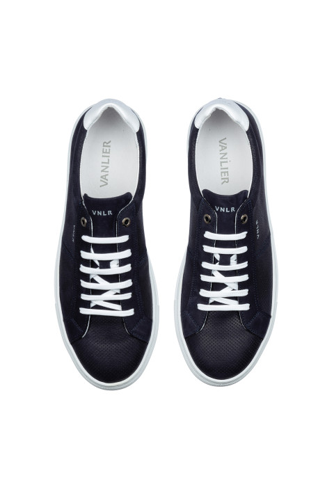 Navy nubuck Novara sneaker
