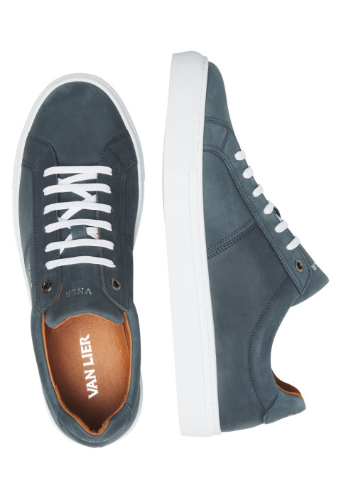Navy nubuck Novara sneaker