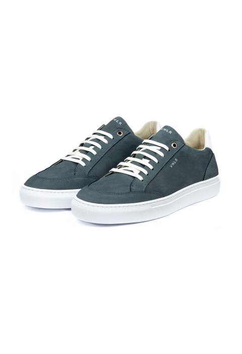 Grijs blauw combi Novara sneaker