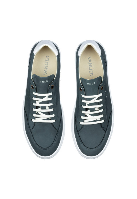 Grijs blauw combi Novara sneaker