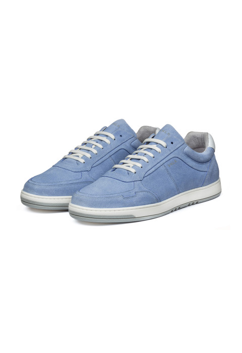Lichtblauw suède Miami sneaker