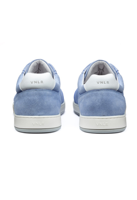 Lichtblauw suède Miami sneaker